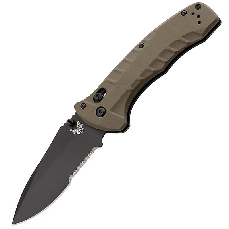 Benchmade 980SBK 3.7" CPM-S30V (58-60 HRC) Serrated Drop-point Blade