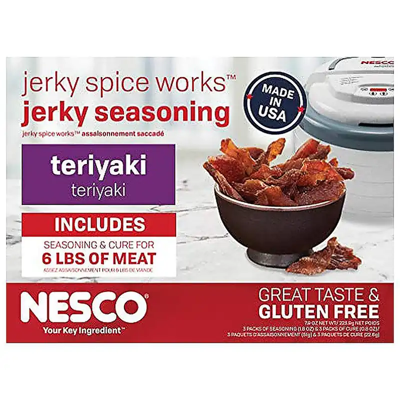 NESCO Jerky Spice Works Teriyaki Jerky Seasoning