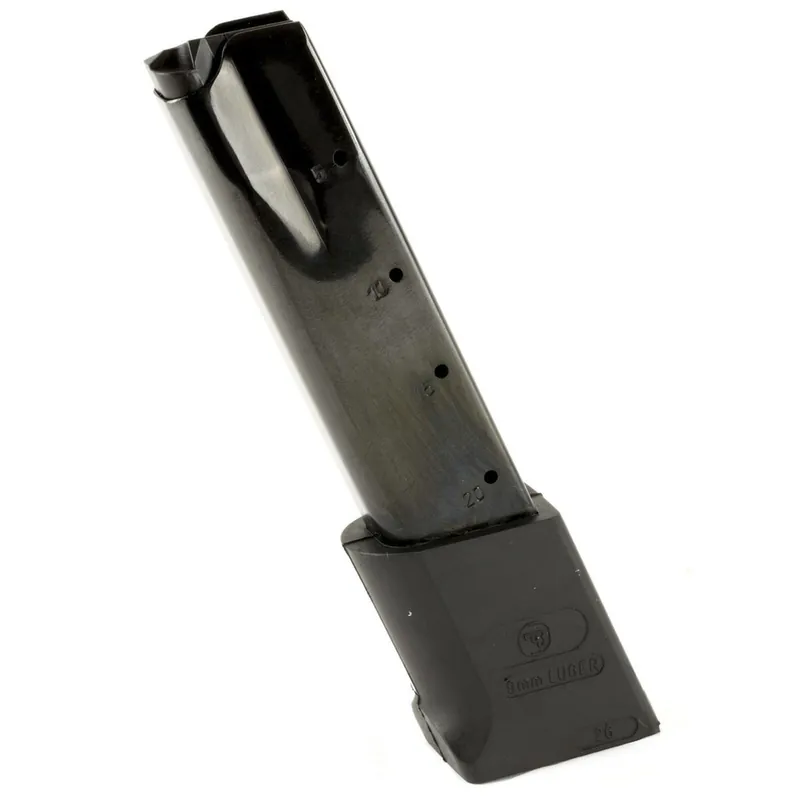 CZ 75/85 9mm 25 Round Steel Blued Finish Magazine 11109