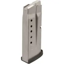 Smith & Wesson 3005566 M&P Shield 45 ACP 6 Round Aluminum Silver Finish Magazine