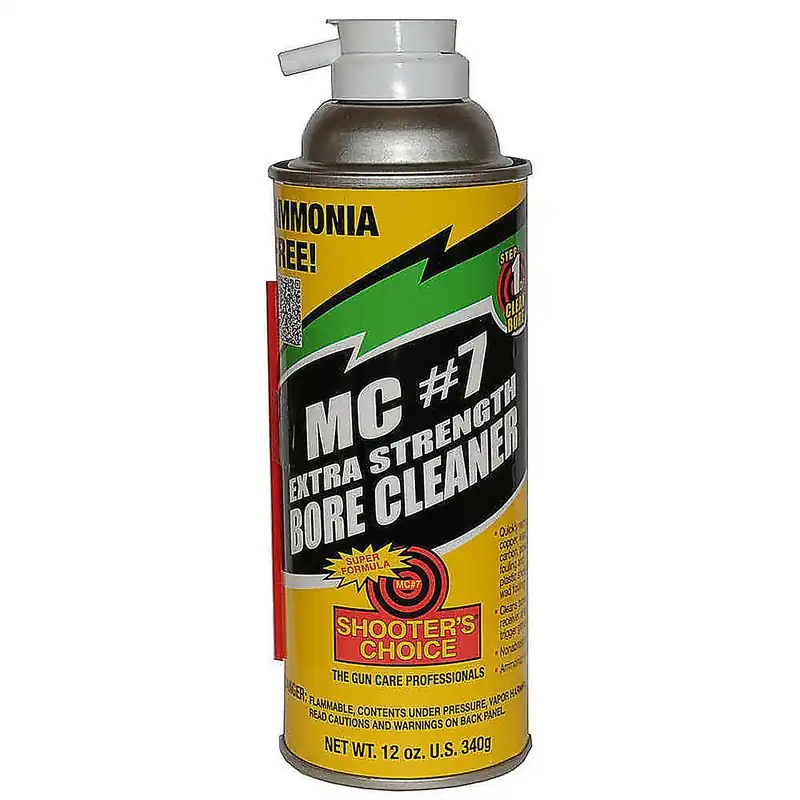 SHOOTERS CHOICE/VENTCO MC7 Extra Strength Bore Cleaner 12oz Aerosol, MC7XT