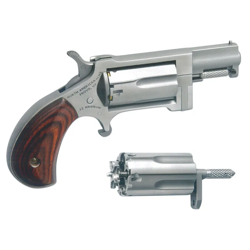 NAA SWC Sidewinder Single 22 LR/22 Mag 1.50" 5 Rd Rosewood Bird‘s Head Grip