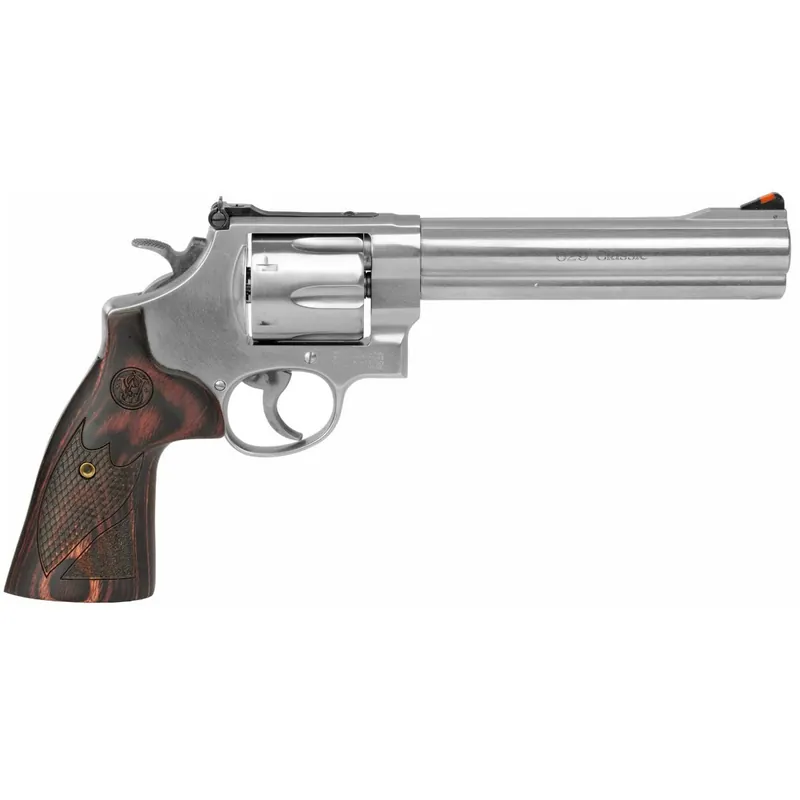 Smith & Wesson 629 Deluxe Revolver .44 Magnum / .44 Special 6.5" Wood Grips Stainless
