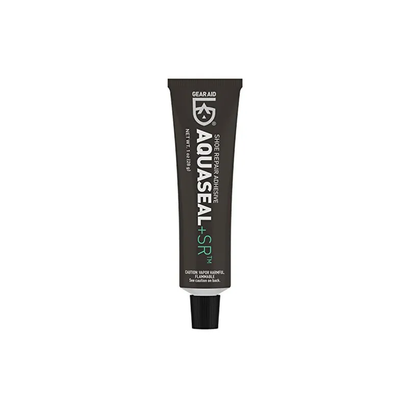 Gear Aid Aquaseal SR Shoe and Boot Repair Adhesive, Clear Glue, 1 oz