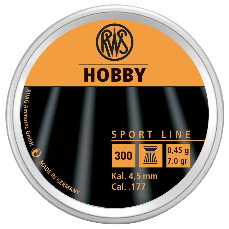 RWS Hobby Sport Pellets .177 Pellet Lead 300 2317400