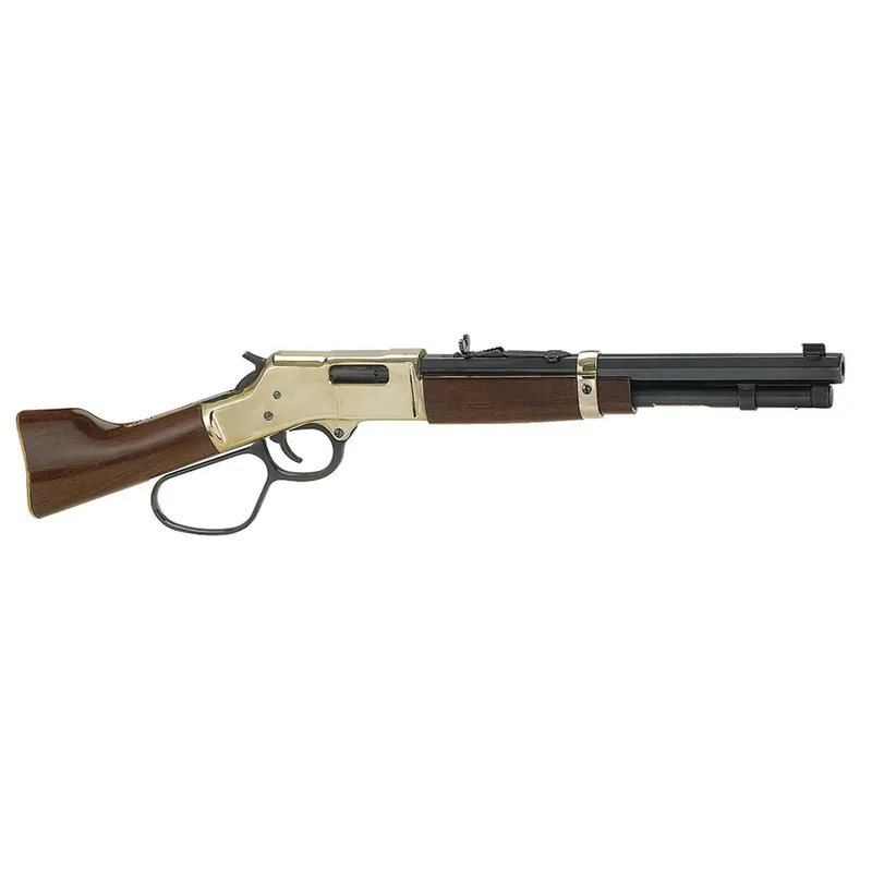 Henry Mare‘s Leg Large Loop Lever .357 Caliber 12" Blued Octogan Barrel Hardened Brass Receiver Walnut Stock 5 Round