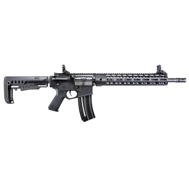 Hammerli Tac R1 AR-15 22 LR 16" Threaded Barrel MFT Minimalist Stock M-LOK Handguard Flip-Up Sights 20Rd mag