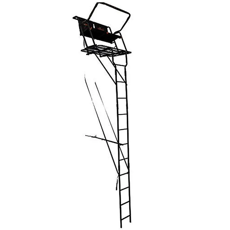 BIG GAME The Spector XT 2-Person Ladder Stand, 17ft, Black