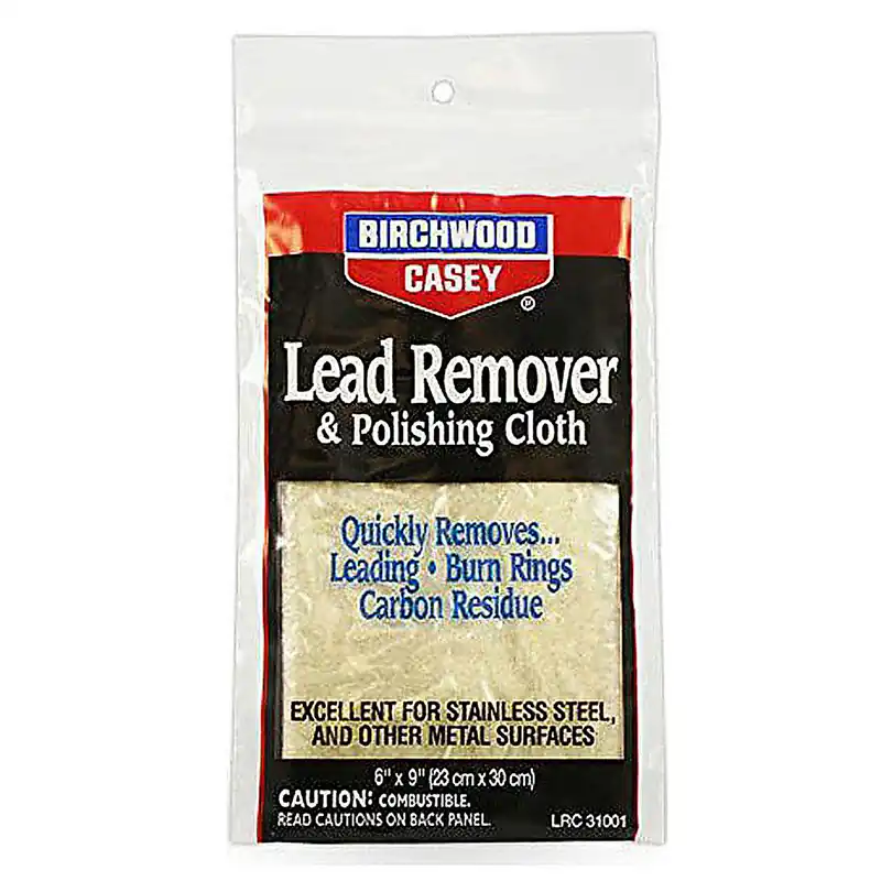 Birchwood Casey Lead Remover Polishing Cloth, 31002