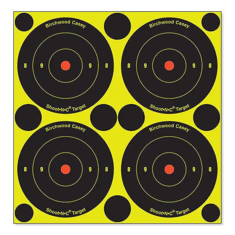 Birchwood Casey Shoot-N-C Targets 3" Bullseye QTY 48 /120 Pasters, 34315