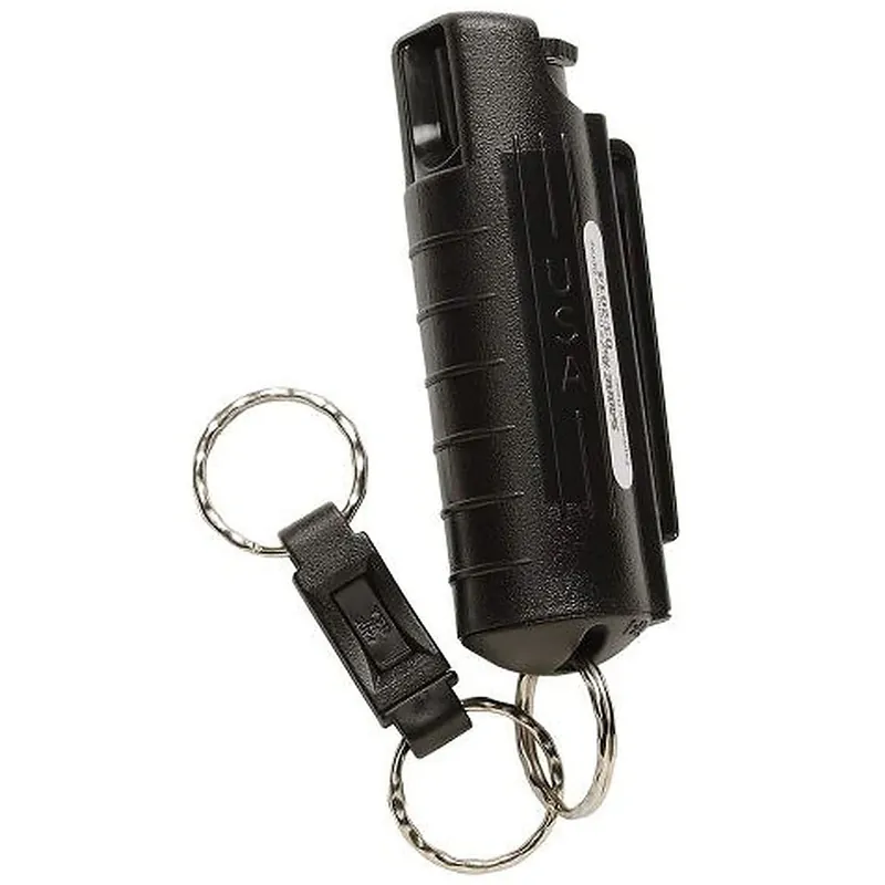 SABRE Quick Release Pepper Spray Black, HC-14-BK