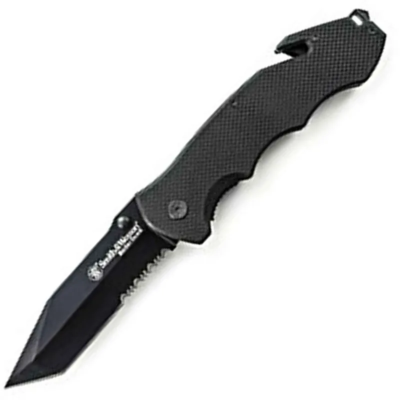 Smith & Wesson SWBG6TS Border Guard 10.1" Stainless Steel Folding Knife