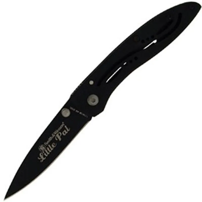 Smith & Wesson Knife SS Drop Point Blade Steel Handle CKLPB