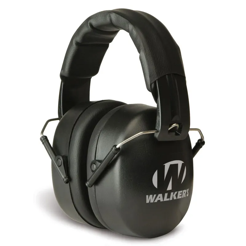 Walkers Passive EXT Range Earmuff Black GWPEXFM3