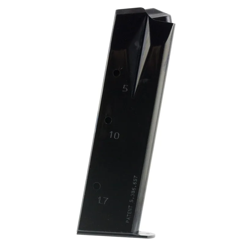 MEC-GAR Ruger P85/89/93/94/95/PC9 9mm 17 Round Steel Blued Finish Magazine