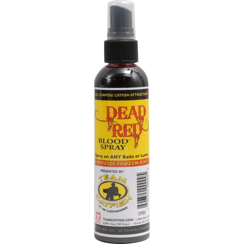 Team Catfish DRBS Dead Blood Spray Bottle Red 4-Ounce