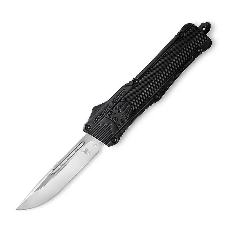 CobraTec LBCTK-1LDNS CTK-1 Large 3.75" D2 Steel Plain Blade