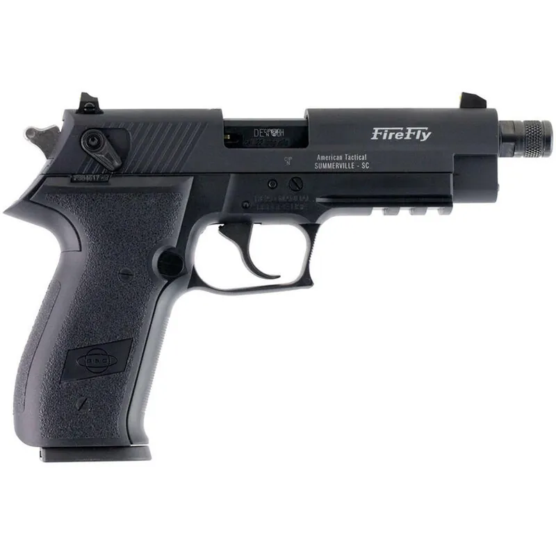 GSG Firefly HGA .22Lr Black 4" BL Threaded 10Rd