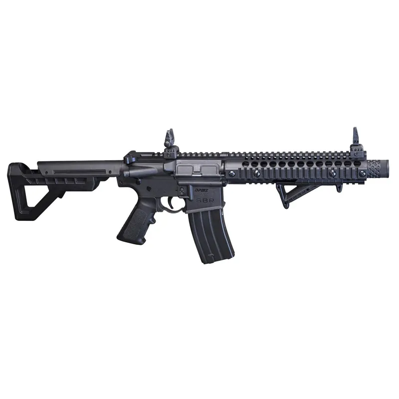 Crosman DPMS SBR Full Auto BB CO2 Air Rifle Polymer Black