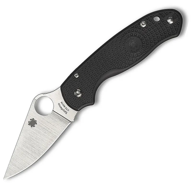 Spyderco C223PBK 3 LW Folder Black FRN Handle PE 2.92" CTS-BD1N Plain Blade