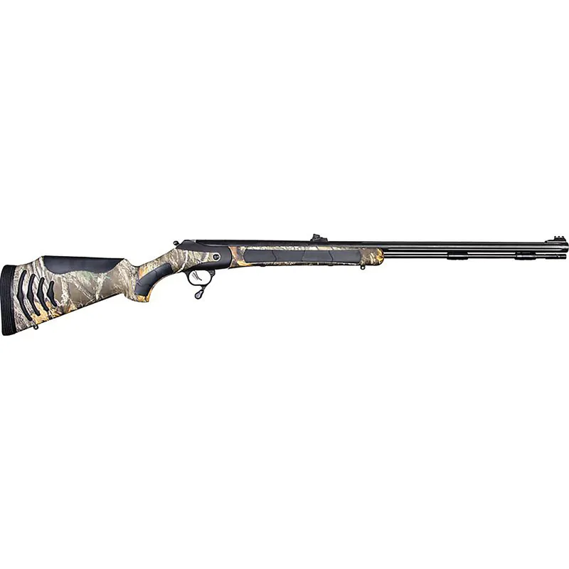 T/C Arms 12275 Triumph Bone Collector 50 Black Powder 28" 209 Primer Blued Weather Shield Realtree Edge