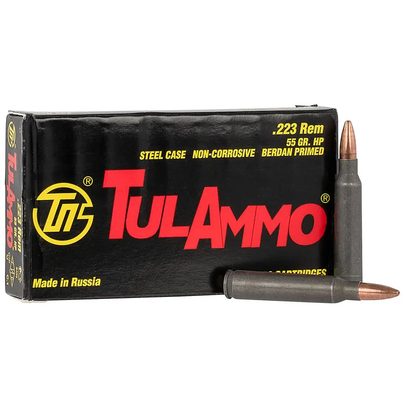 Tulammo TA223552 Rifle 223 Rem 55 GR HP 20 Rounds
