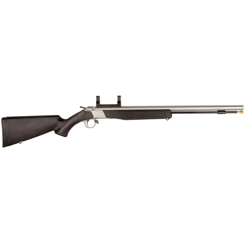 CVA Wolf 209 Magnum .50 Caliber 24" Stainless Steel Barrel DuraSight Dead-On One-Piece Scope Mount Black Stock