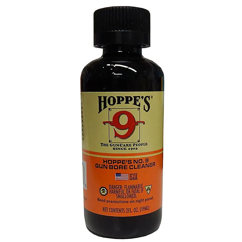 Hoppes 9 Bore Cleaning Solvent Liquid 2 oz, 902