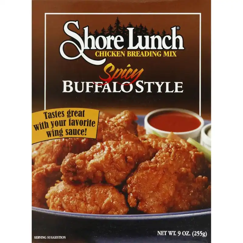 Shore Lunch Chicken Breading Mix Spicy Buffalo Style