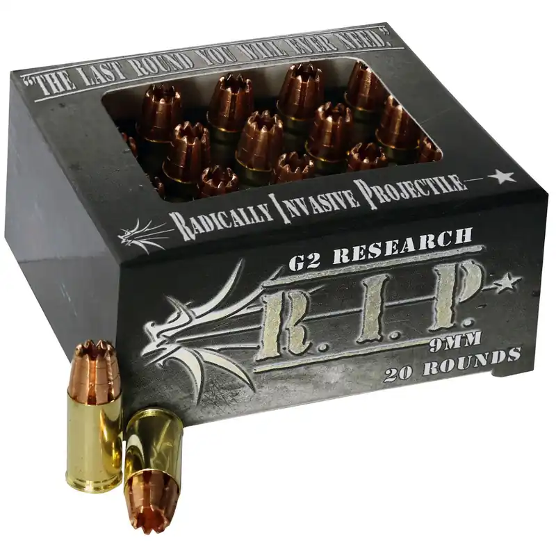 G2 Research G00000 RIP 9mm 92 GR HP 20 Rounds