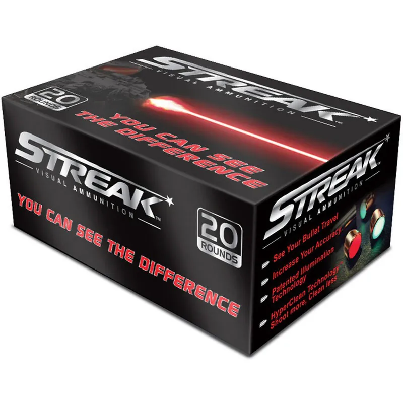 Red STREAK 9115TMC-STRK-RED 9mm 115 GR TMC 20 Rounds