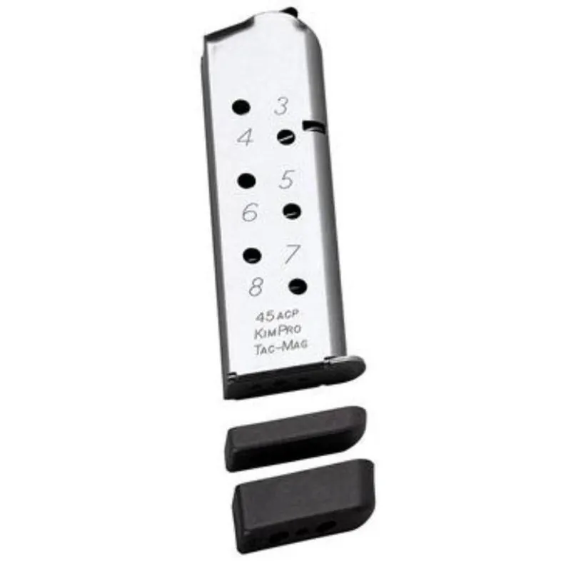 Kimber 1911 Magazine KimPro Tac-Mag 8Rd Full-length 45 ACP