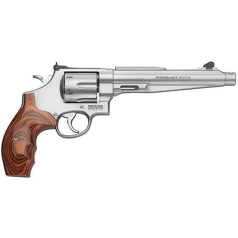 Smith & Wesson 629 Performance Center 44 Mag 7.5" 6rd Wood Grip Matte Stainless