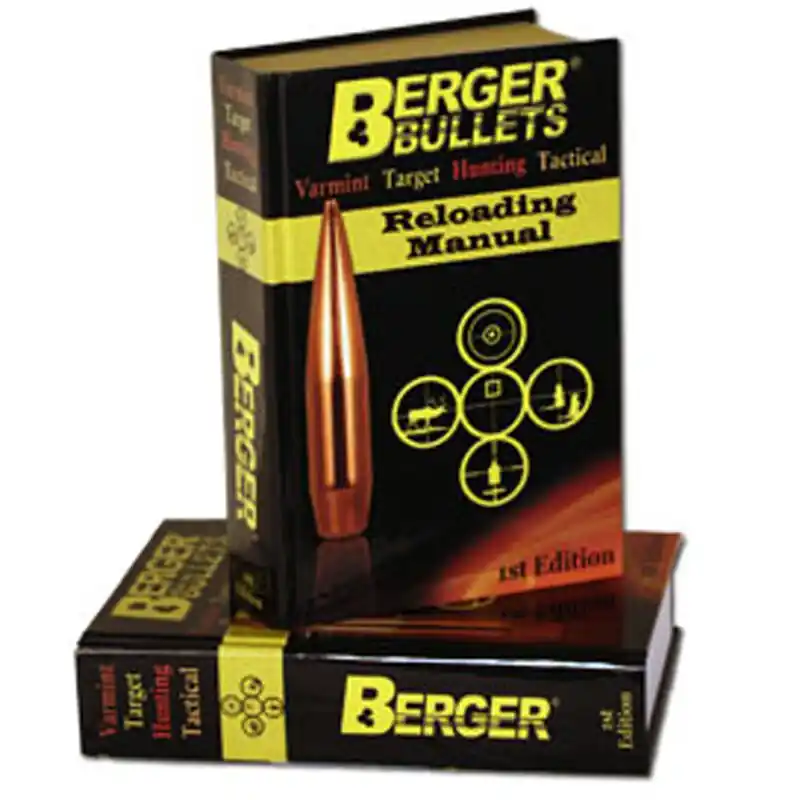 BERGER 11111 1ST EDITION RELOADING MANUAL