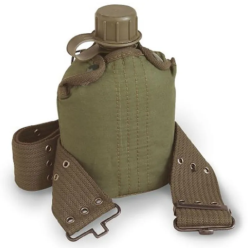 Stansport Plastic Canteen/Cover/Belt Set