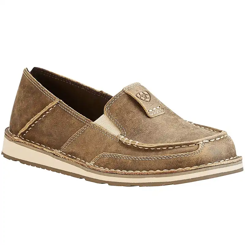 Ariat Women‘s Women‘s Cruiser Slip-on Shoe Sneaker Brown Bomber