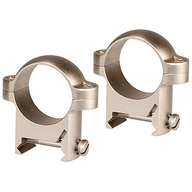 Burris Zee Weaver-Style 1 inch Medium Scope Rings Silver, 420085