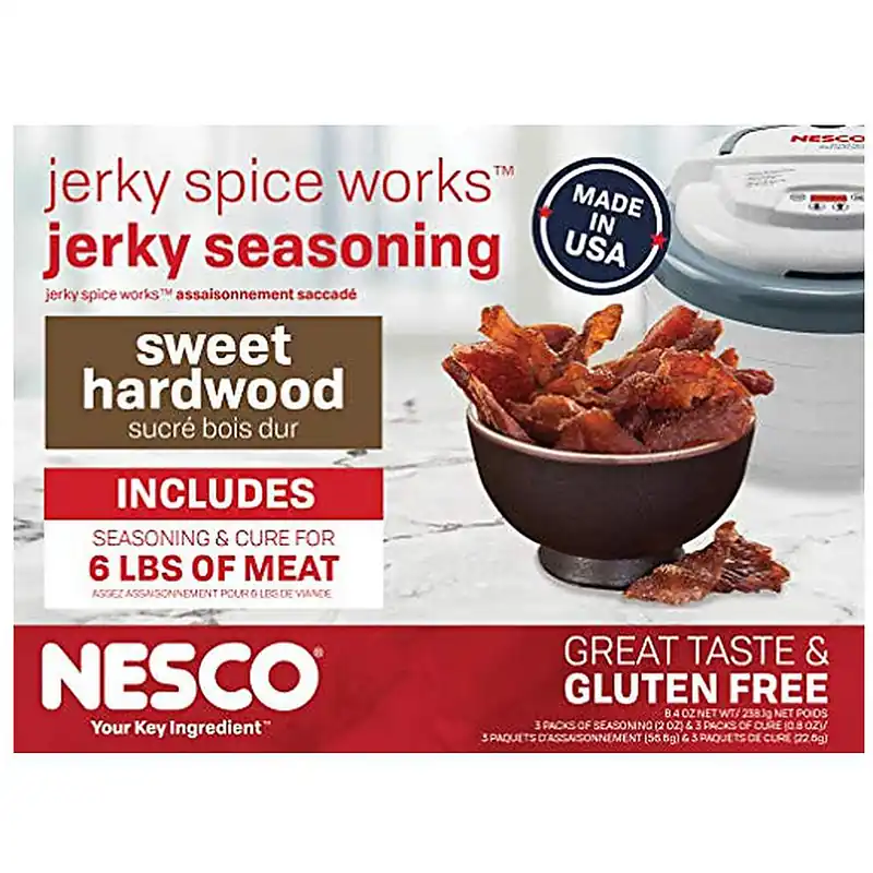 NESCO Jerky Spice Works Sweet Hardwood Jerky Seasoning