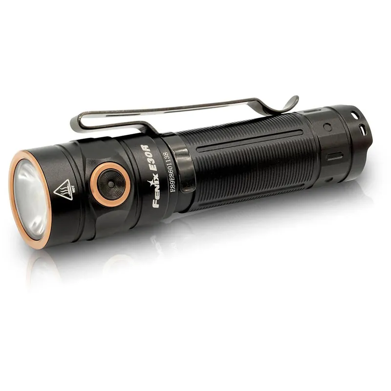Fenix E30R, 1600 Lumens Rechargeable Flashlight, Battery Included E30R