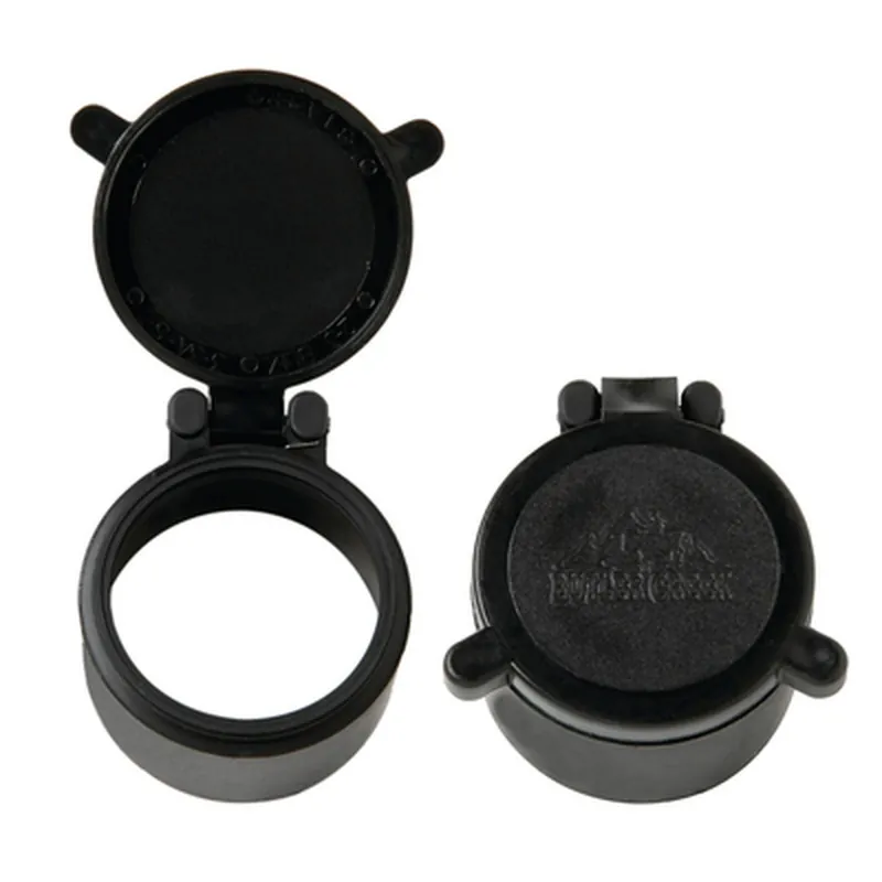 Butler Creek Flip-Open Scope Cover Objective Size 40 Polymer Black, 30400