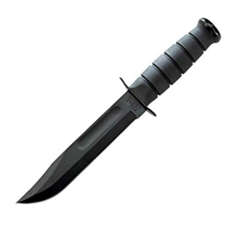 Ka-Bar Black Fighting Utility Knife 7" 1095 Cro-Van Metal Blade 1213
