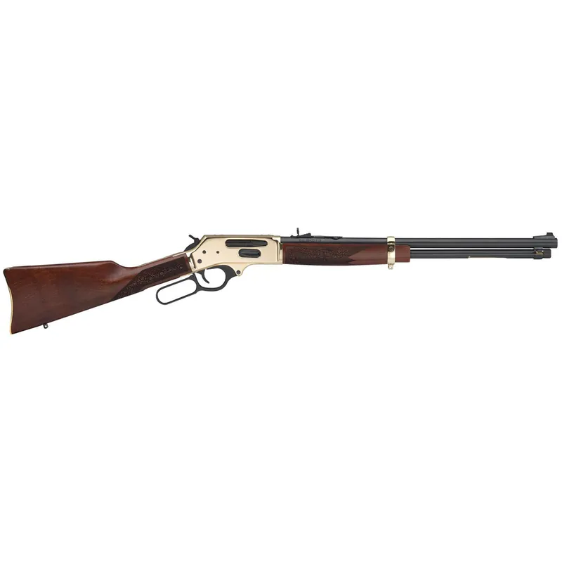 Henry Side Gate 30-30 Winchester 20" Barrel American Walnut Stock Brass Receiver/Blued Barrel 5rd
