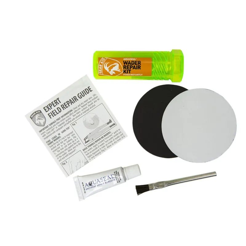 Gear Aid 10190 Aquaseal .25oz Wader Repair Kit with Patch