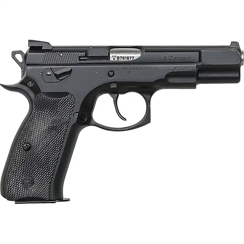 CZ 75 B Omega Convertible 9mm Black 16+1 Swappable Safety/Decocker