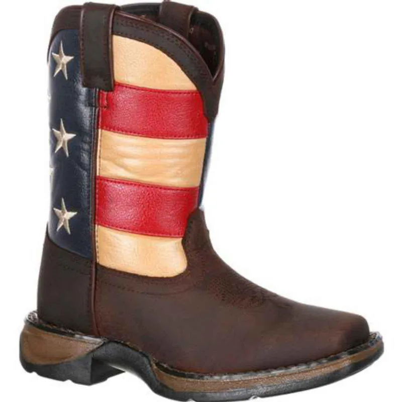 Durango Lil‘Rebel Little Kids‘ Flag Western Boot DBT0159