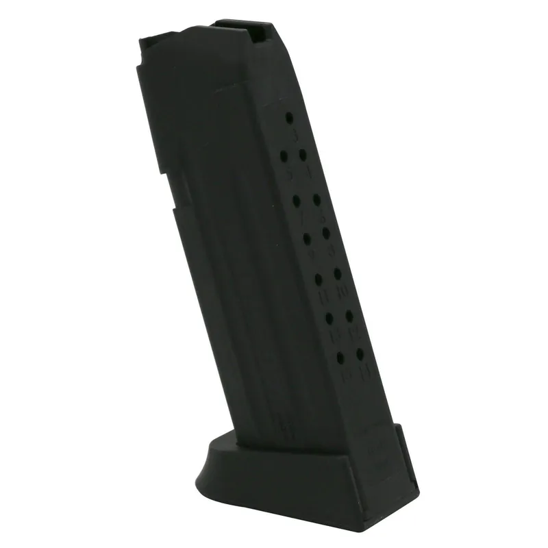 Jagemann Jag 19 Compatible with Glock G19 9mm 15 Round Polymer Black Finish Magazine