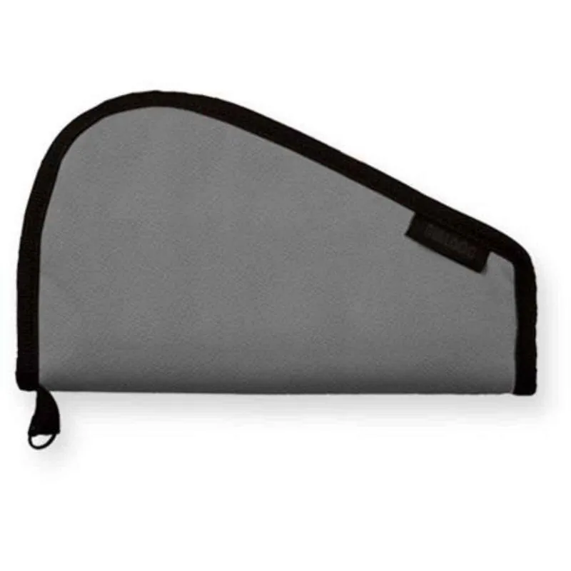 Bulldog Pistol Rug without Handles Gray 12x6 Inch BD610