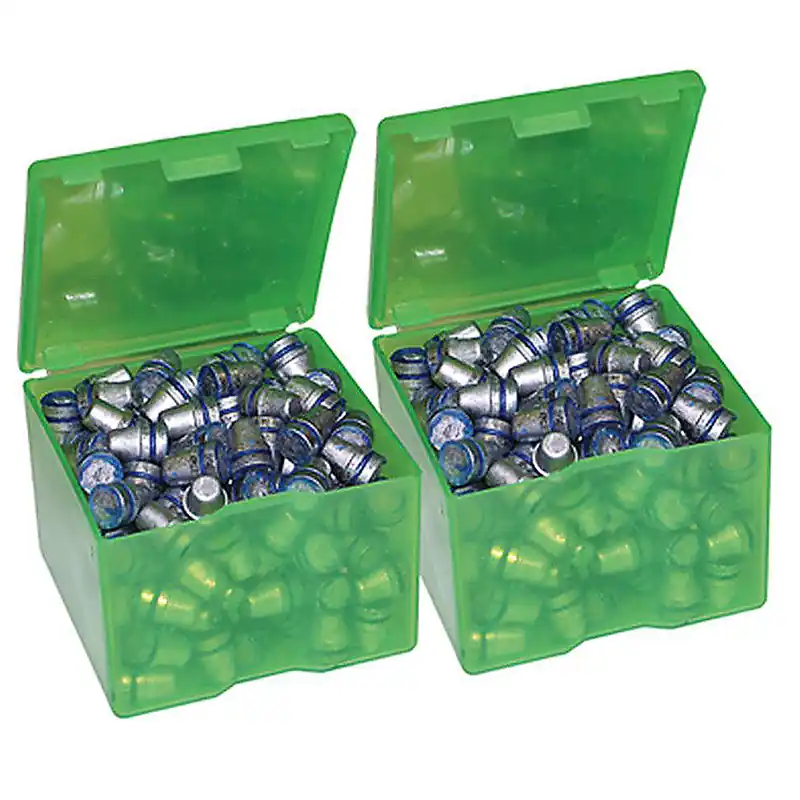 MTM CAST1-16 CAST BULLET BOXES (2-PACK)- CLEAR GREEN