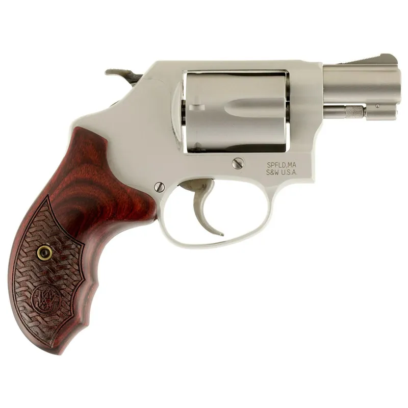 Smith & Wesson 637 Performace Center 38 Spl SS Finish Wood Grips 5 Rnd
