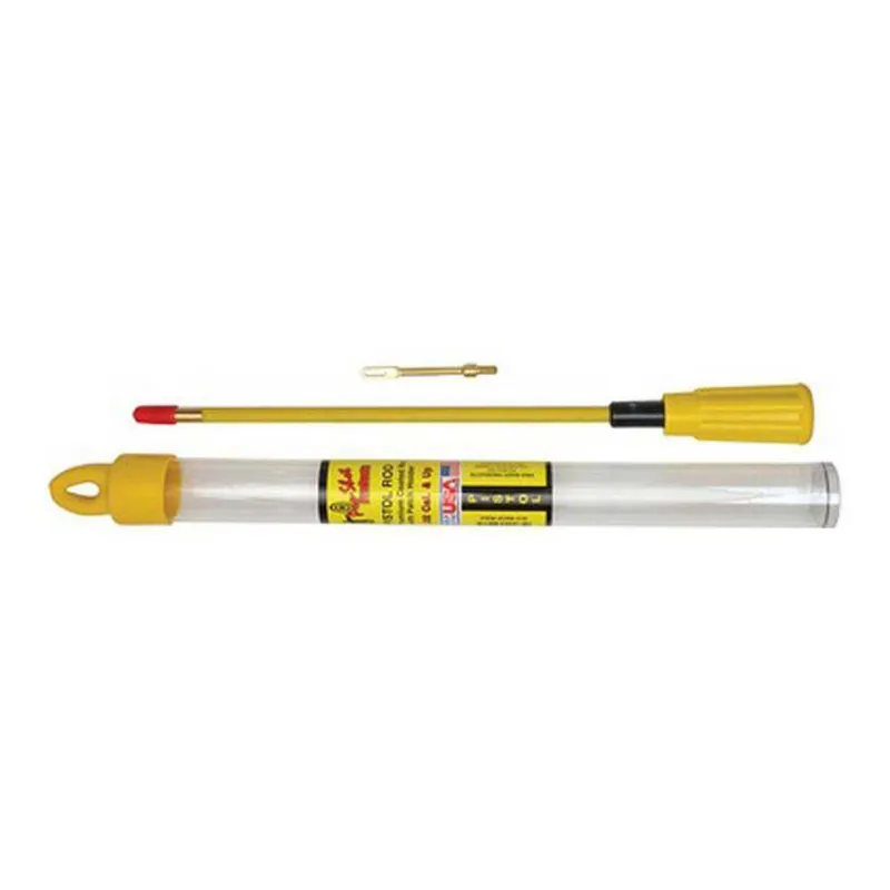 Pro-Shot 8-Inch .270 Caliber and Up Coated Pistol Rod, CR8-270